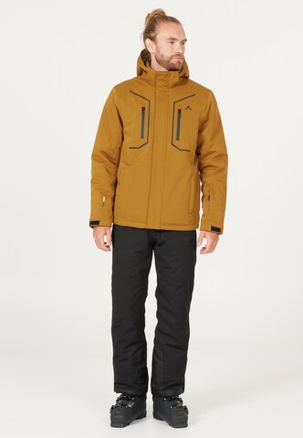 Whistler Outdoor jacket 'Carbon' in Yellow