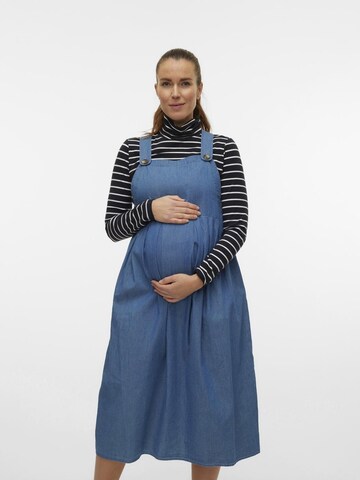 MAMALICIOUS Jurk 'Patty' in Blauw: voorkant