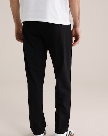 WE Fashionregular Hlače - crna boja