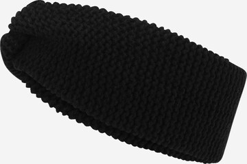 Zwillingsherz Headband in Black: front