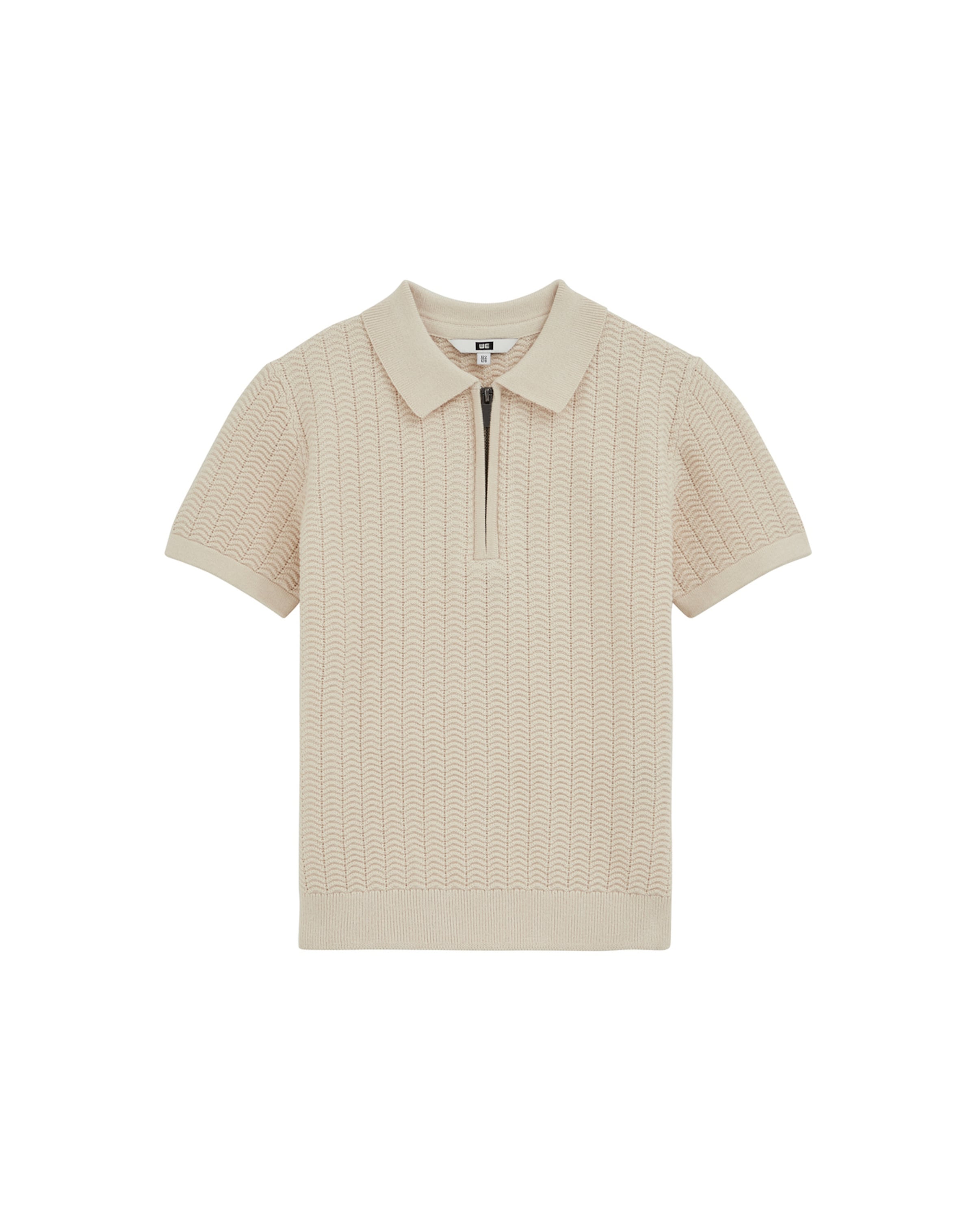 WE Fashion - Jersey en beige: frente