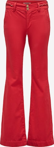 Salsa Jeans Chino trousers in Red: front