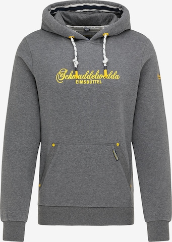 SchmuddelweddaSweater majica - siva boja: prednji dio
