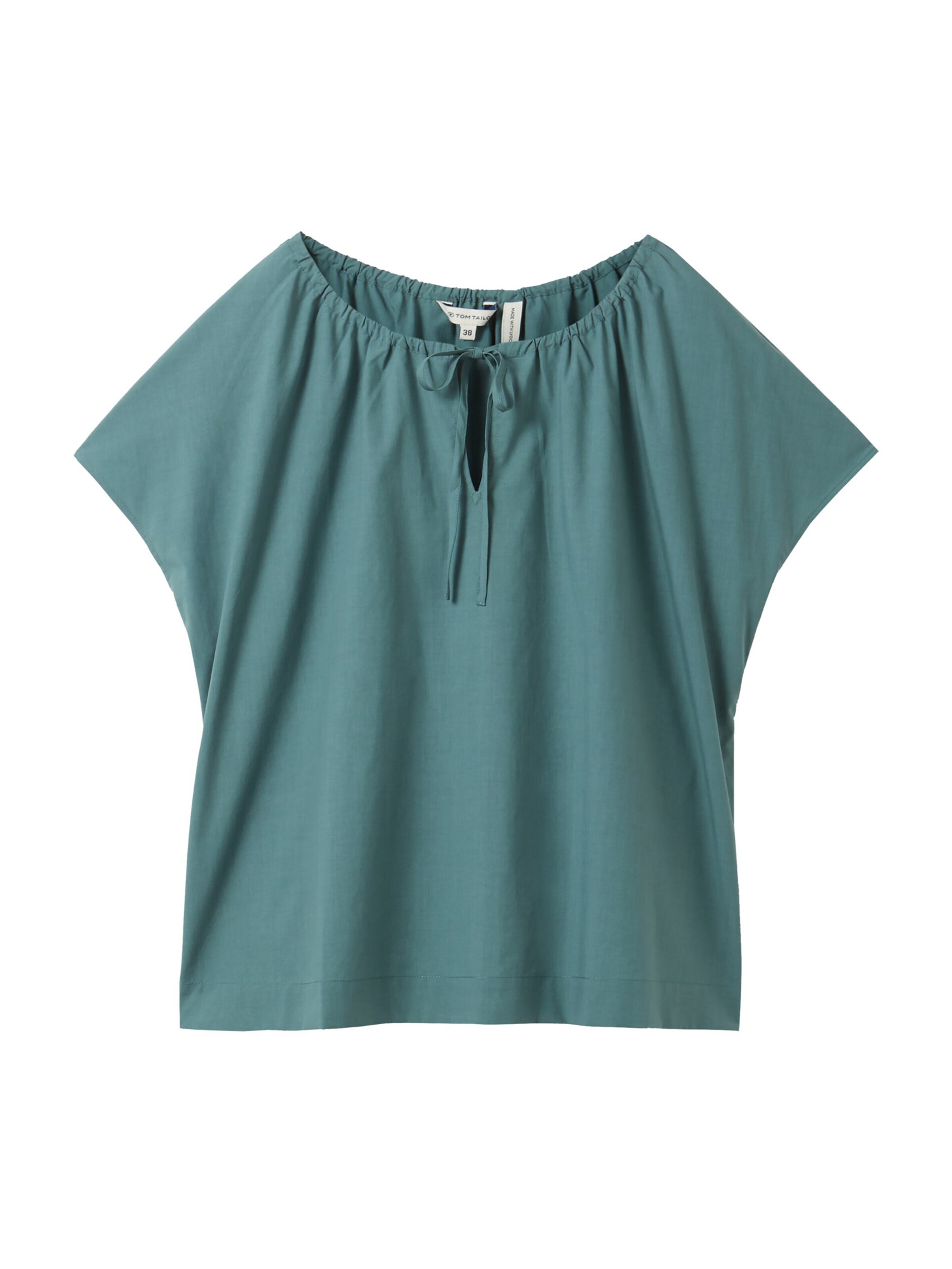 TOM TAILOR Bluse in Grün: Vorderseite