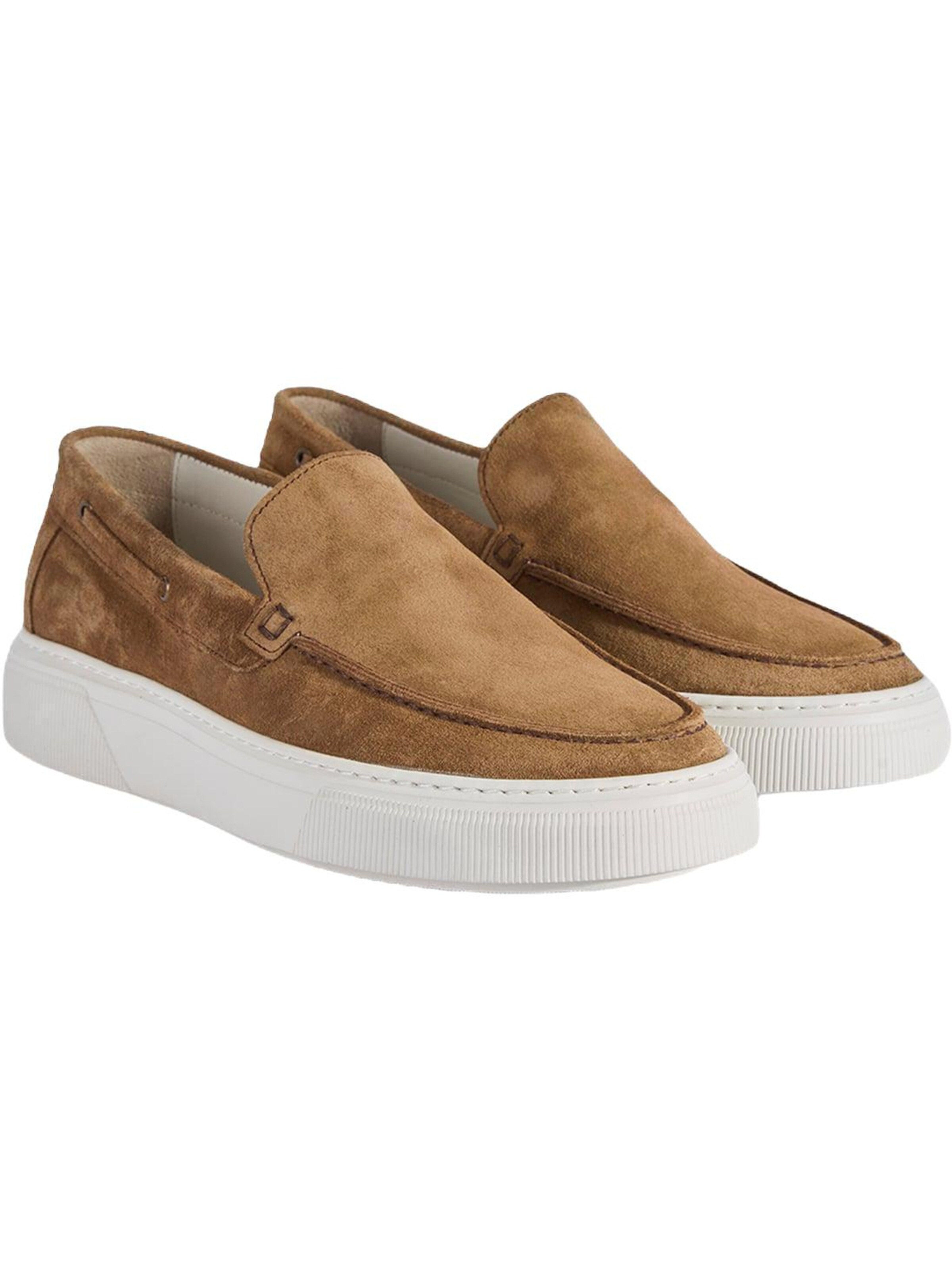 Desa Classic Flats 'Beleg' in Brown: front