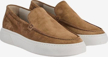 Desa Classic Flats 'Beleg' in Brown: front