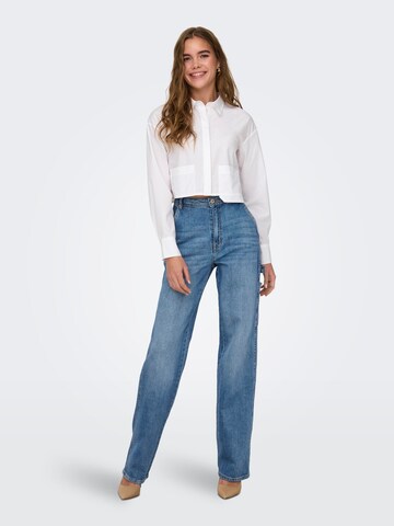 ONLY regular Jeans 'WEST' i blå