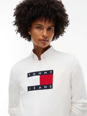 Rochie tricotat de la Tommy Jeans pe alb