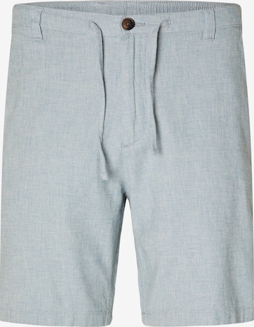 Regular Pantalon chino 'Brody' SELECTED HOMME en bleu : devant