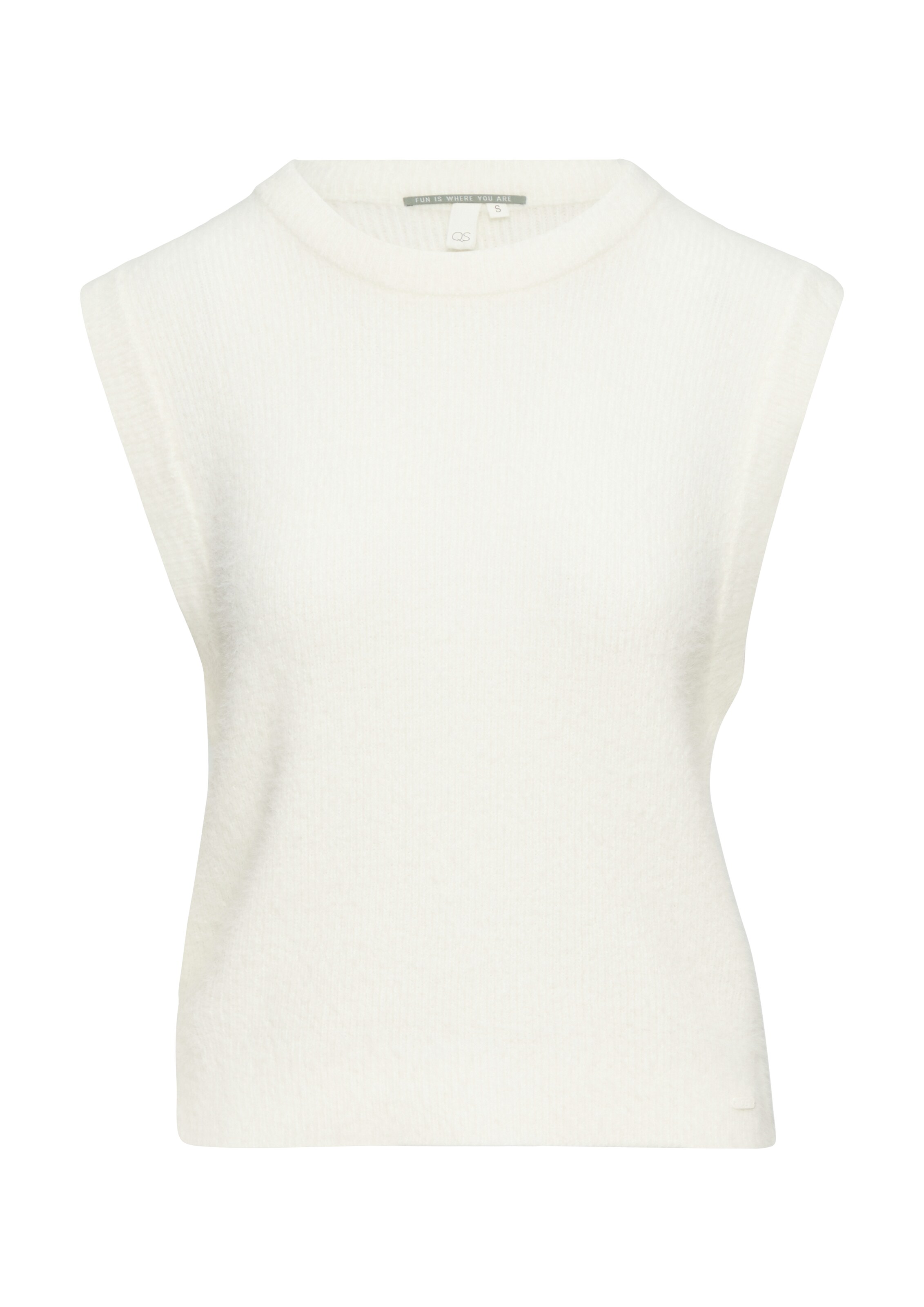 QS Pullunder in Beige: Vorderseite