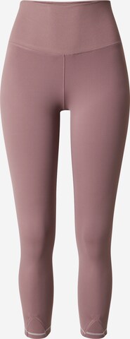 NIKE Skinny Sportovní kalhoty 'ONE' – fialová: přední strana