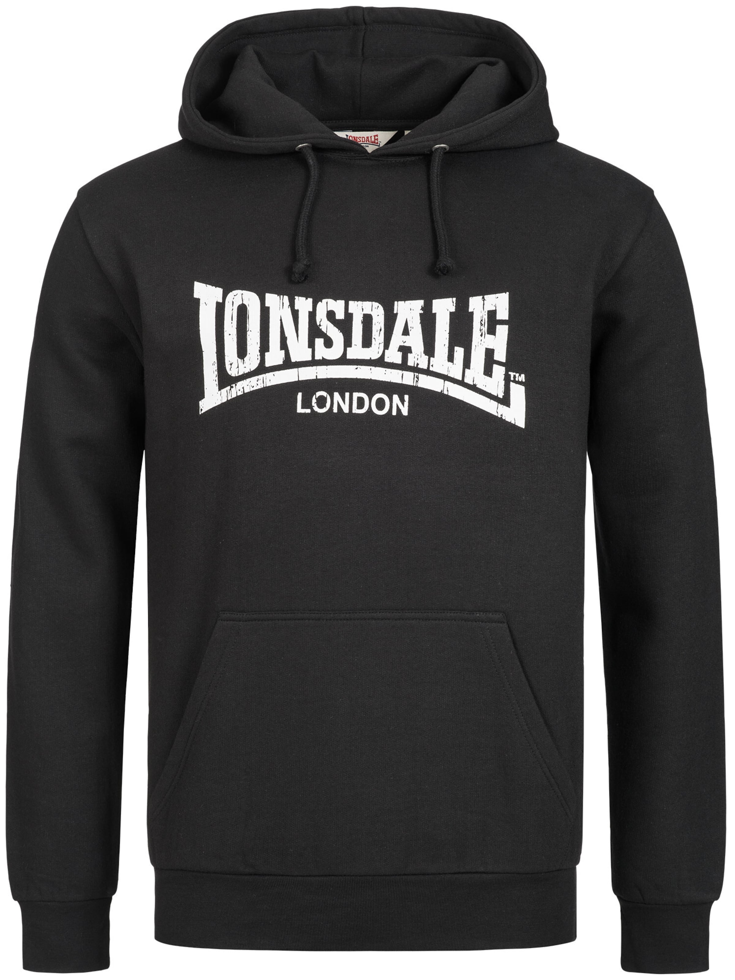 LONSDALE Sweatshirt 'Wolterton' i sort: forside