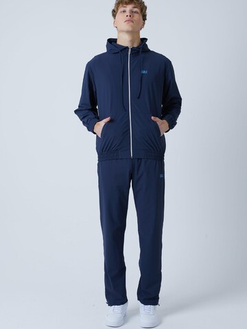 SPORTKIND Trainingsjacke 'Trainingsjacke'‌‌ in Blau: Vorderseite