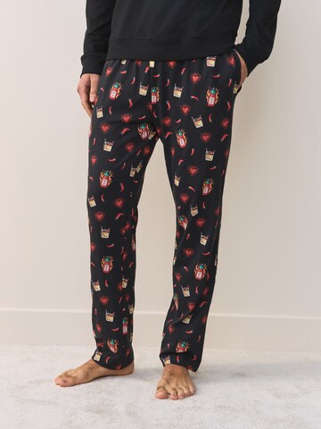 Pijama lungă de la Next pe roșu