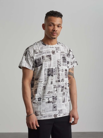 T-Shirt 'Edin' ABOUT YOU x Benny Cristo en blanc : devant