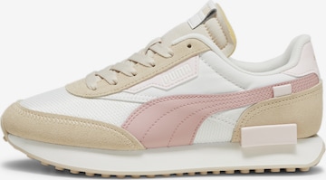 Baskets basses 'Future Rider' PUMA en beige : devant