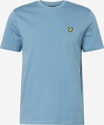 Lyle & Scott Tričko – modrá: přední strana