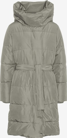 VERO MODA - Abrigo de invierno en beige: frente