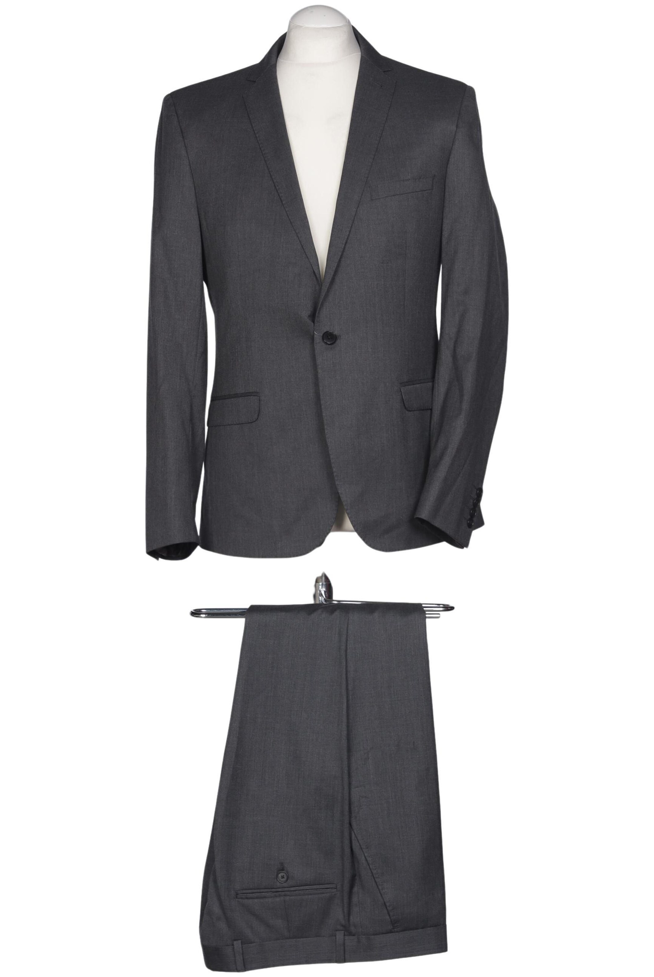 Ben Sherman Suit in M-L in Grey: front