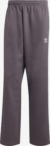 Pantalon 'Trefoil Essentials' ADIDAS ORIGINALS en gris : devant