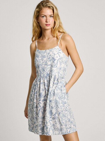 Pepe Jeans - Vestido 'Divina' en blanco: frente