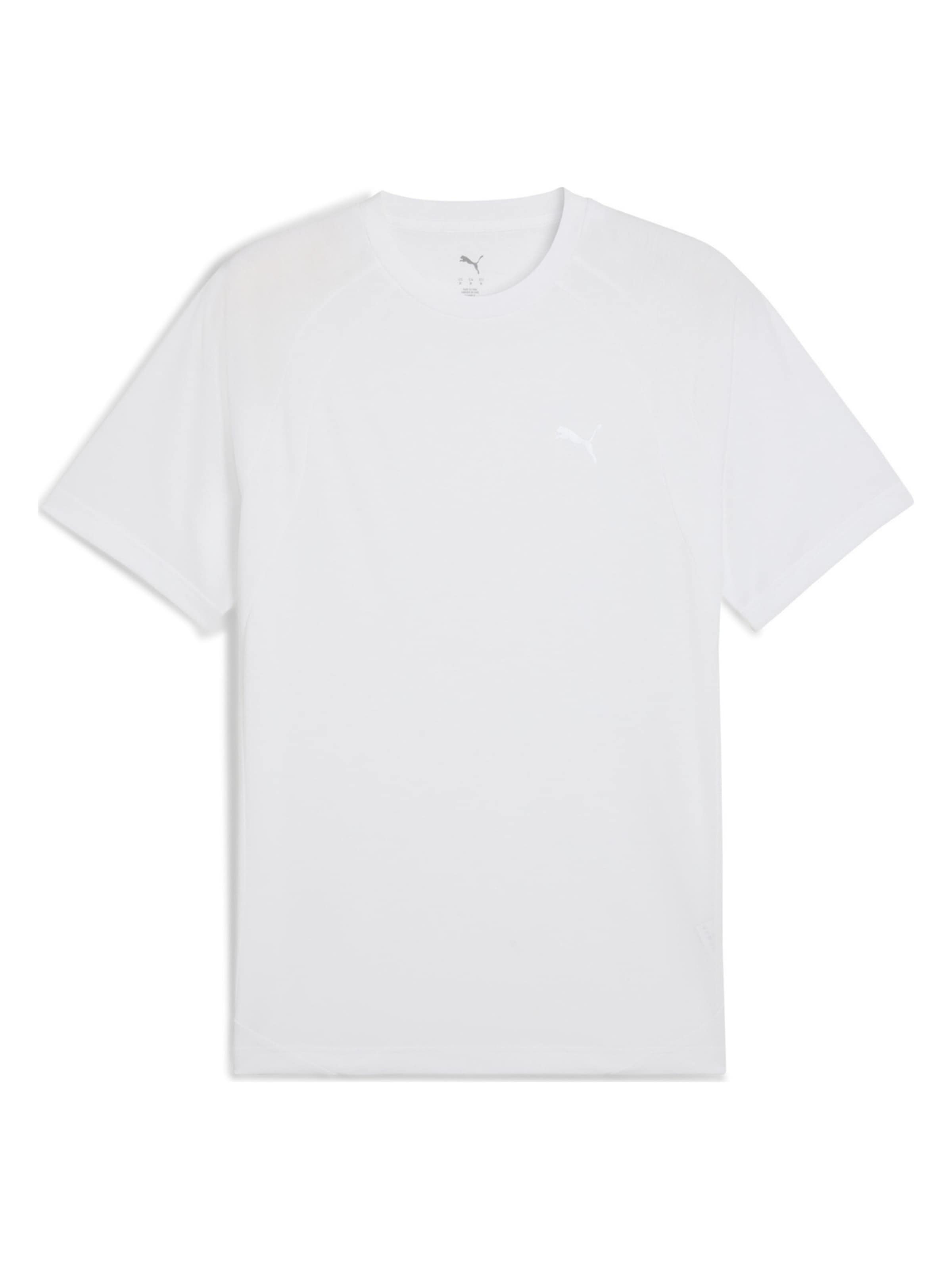 PUMA - Camiseta 'Puma Evostripe Tee' en blanco: frente