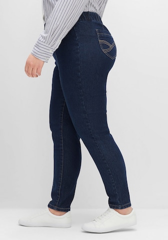 SHEEGO Skinny Jeggings σε μπλε