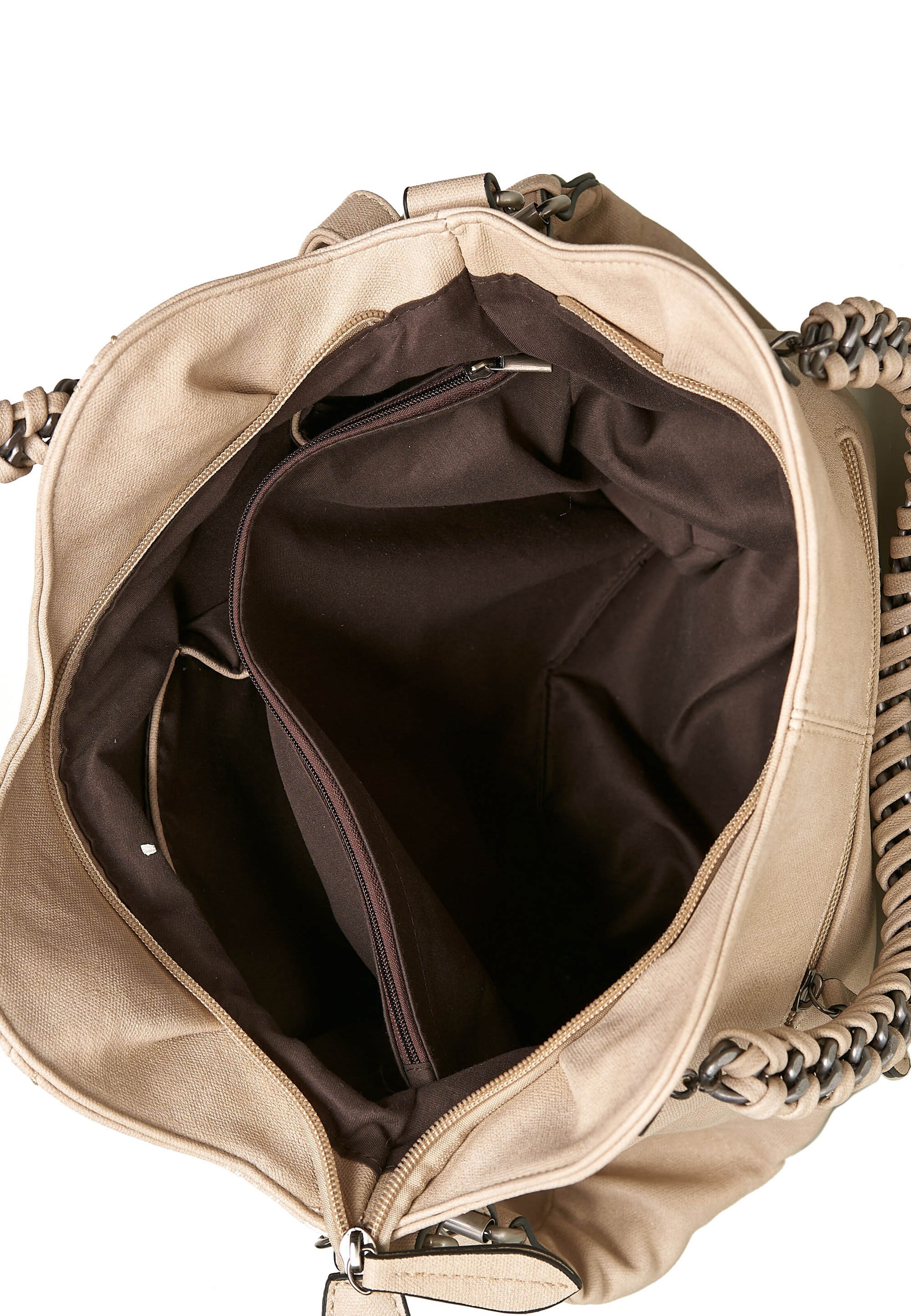 Frauen Taschen & Rucksäcke HARPA Schultertasche in Beige - RN03774 Frauen Taschen & Rucksäcke HARPA Schultertasche in Beige - RN03774