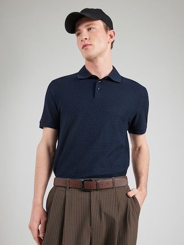 T-Shirt 'H-Prout 228' BOSS en bleu : devant