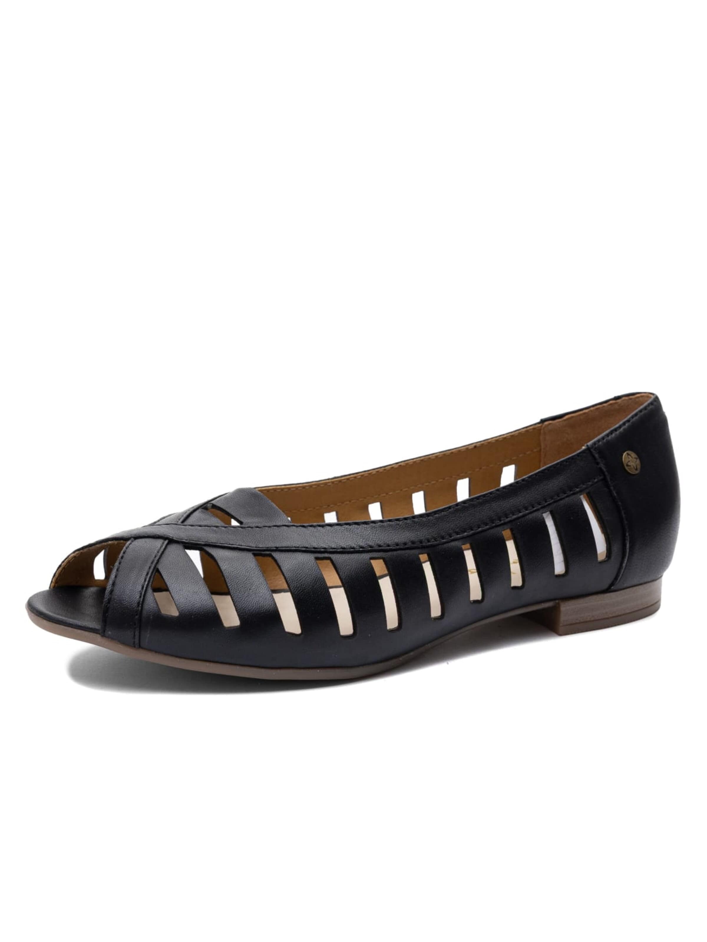 Maciejka Ballet Flats 'P7540-01/00-1' in Black: front