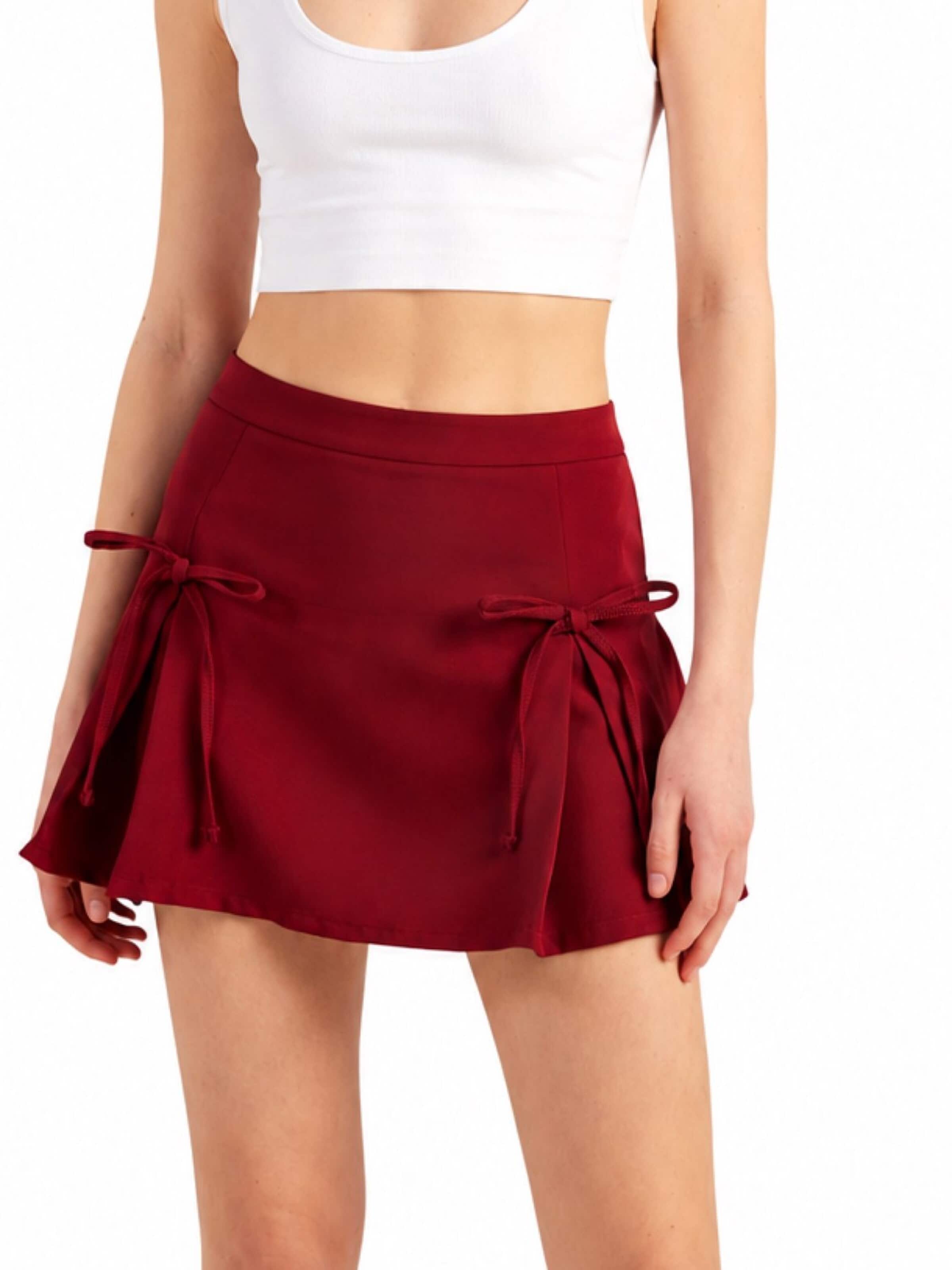 HOLLY LOLLY Rok in Rood: voorkant