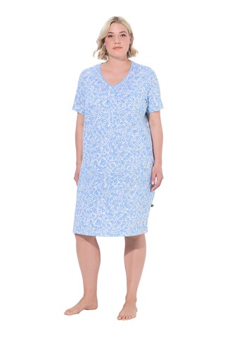 Ulla Popken Nightgown in Blue: front