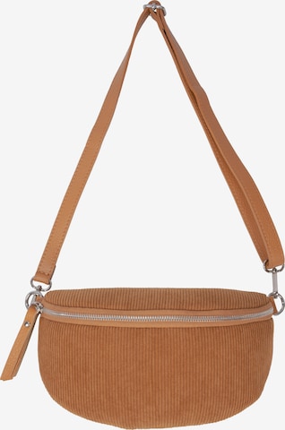 Seasons of April Fanny Pack 'Kimiko' in Brown: front