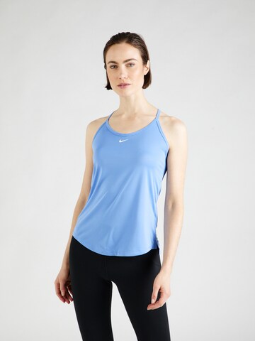 NIKE Sport top 'One' - kék: elől