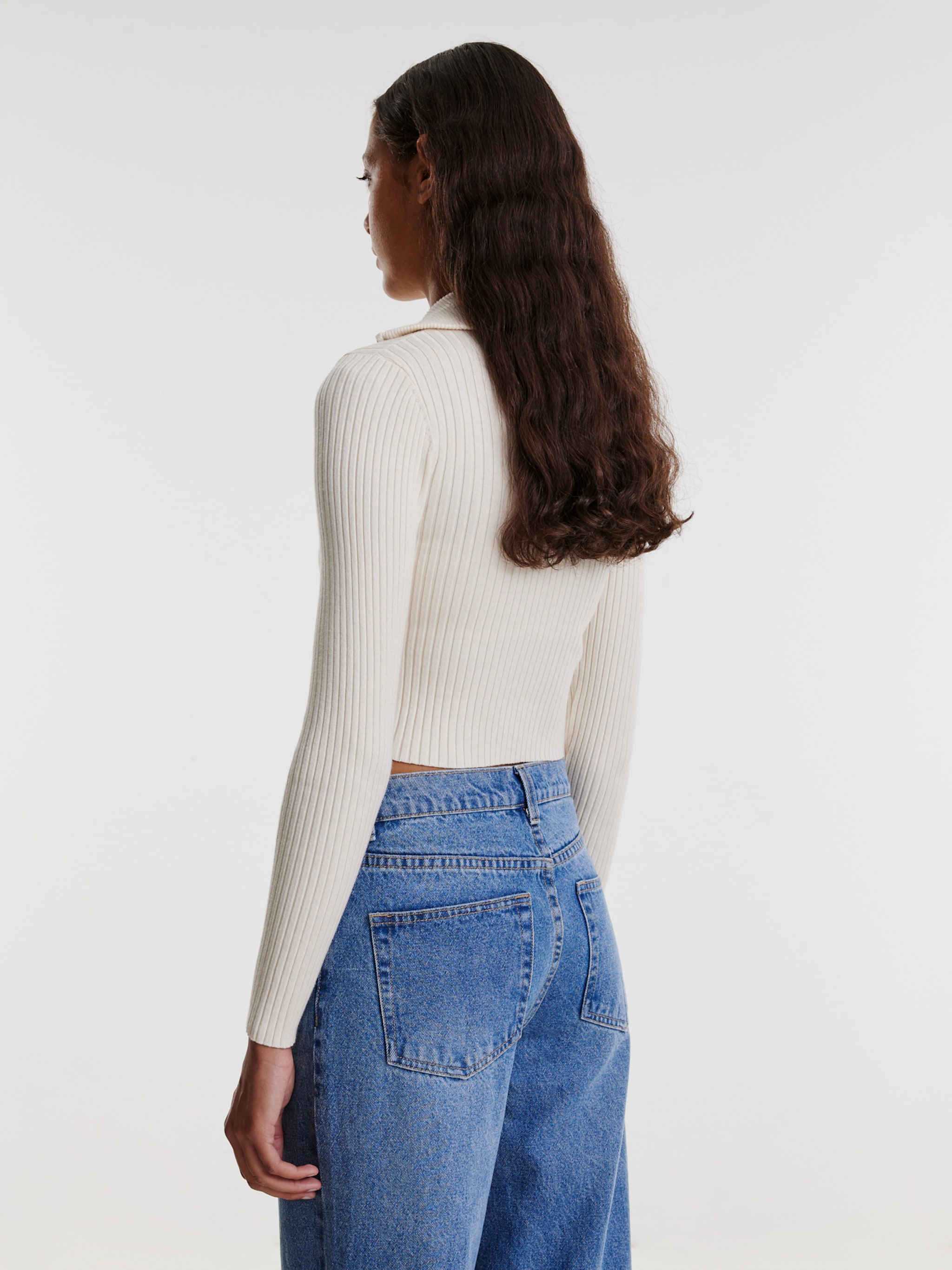 EDITED Produkter Pullover 'Fritzi' hvid