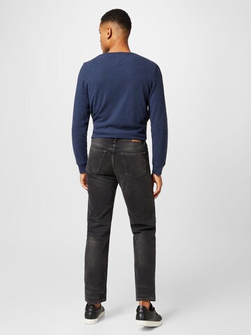 WEEKDAY Loosefit Jeans 'Space Seven Blue' in Zwart