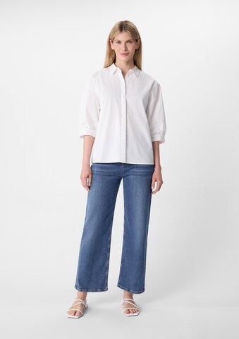 comma casual identity Bluse in Weiß