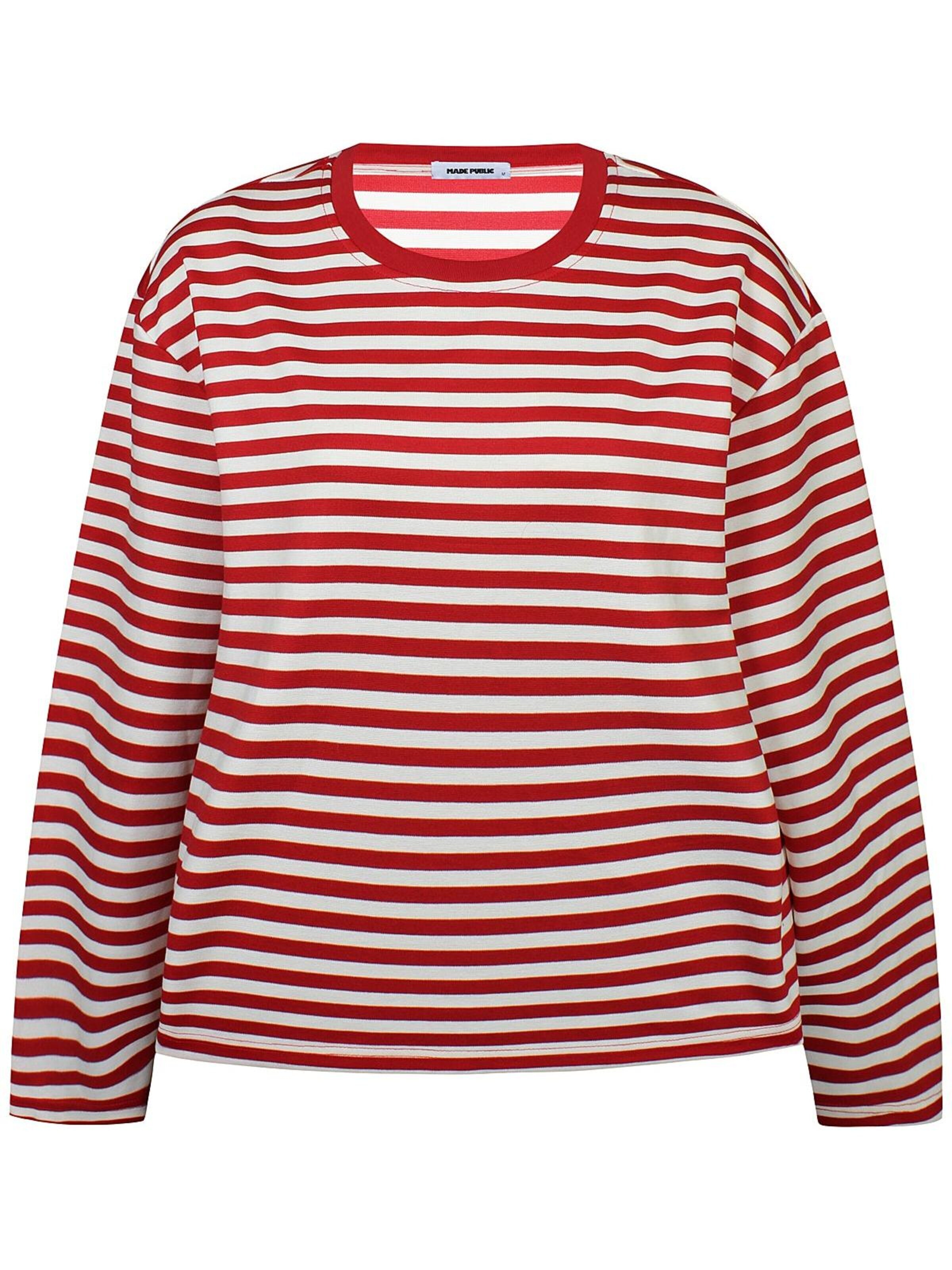 Made Public Shirt 'Alicia 026' in Red: front
