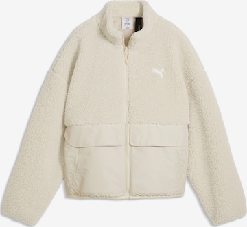 Veste mi-saison PUMA en blanc : devant