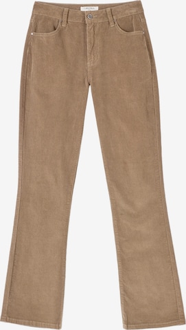Camomilla Italia Tapered Broek in Bruin: voorkant