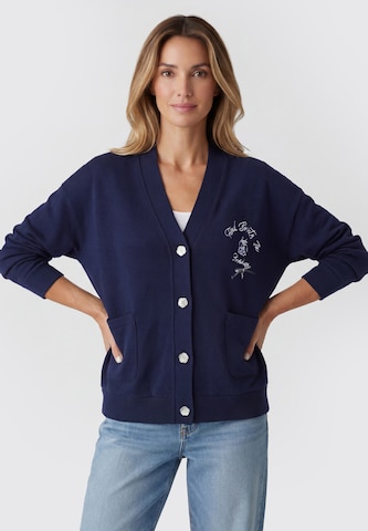 usha BLUE LABEL - Cárdigan en azul: frente