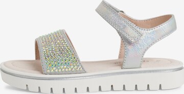 s.Oliver Sandal i silver