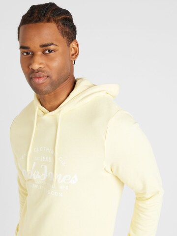 JACK & JONES Sweatshirt 'FOREST' in Gelb