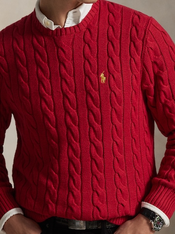 Pulover de la Polo Ralph Lauren pe roșu