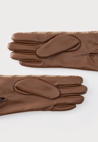 GUESS Fingerhandschuhe 'Noelle' in Beige