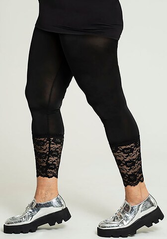 SANDGAARD Skinny Leggings in Black