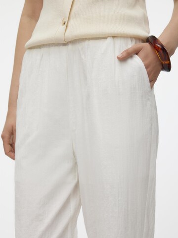 VERO MODA Wide leg Pants 'VMViola' in White