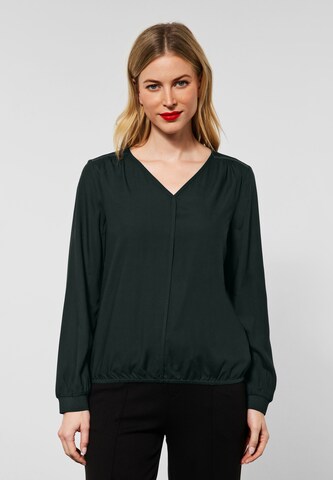 STREET ONE Blouse in Green: front