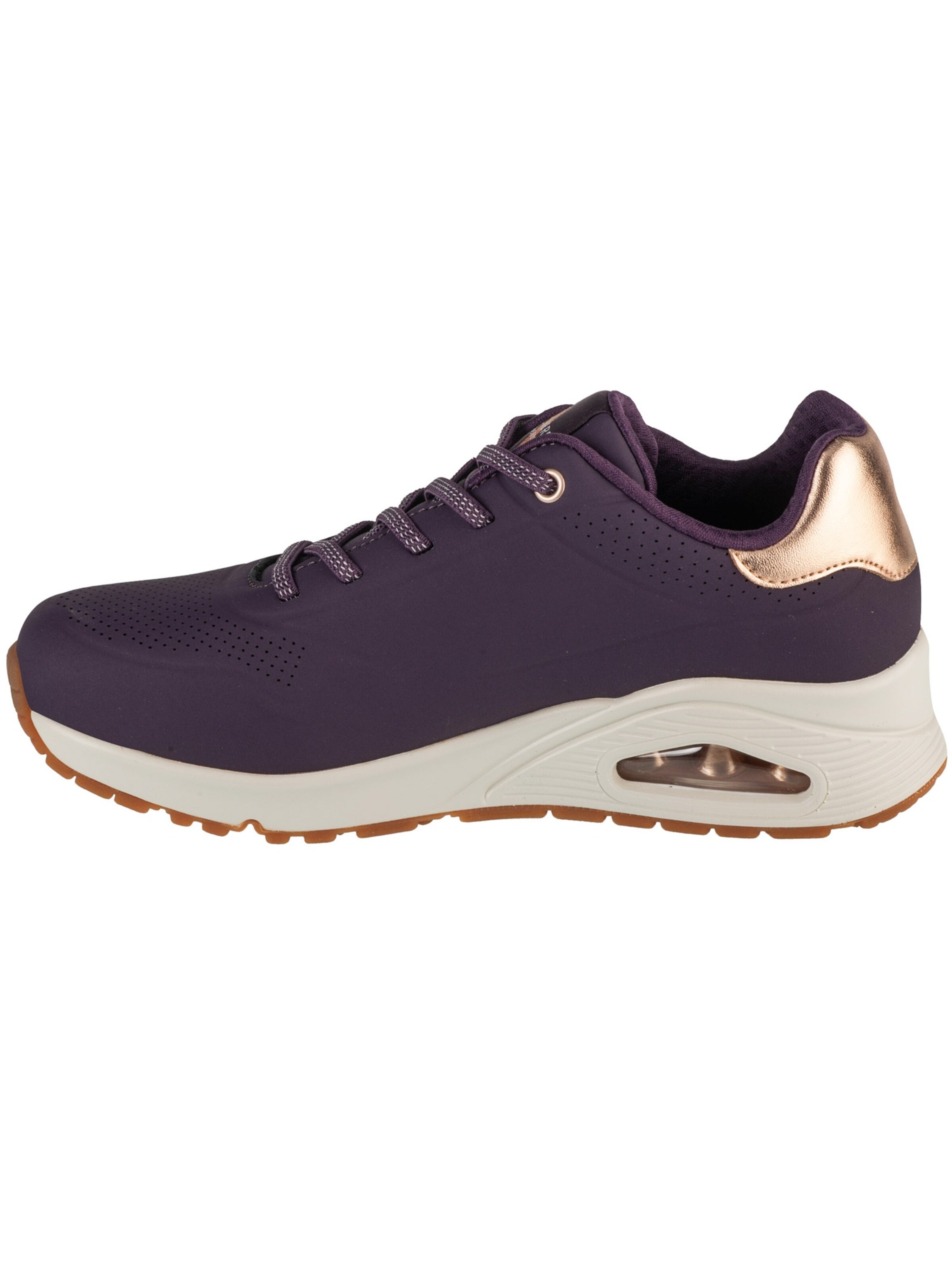 SKECHERS Sneaker low 'Skechers Uno-Shimmer Away'‌‌‌‌‌‌ in Lila: Vorderseite