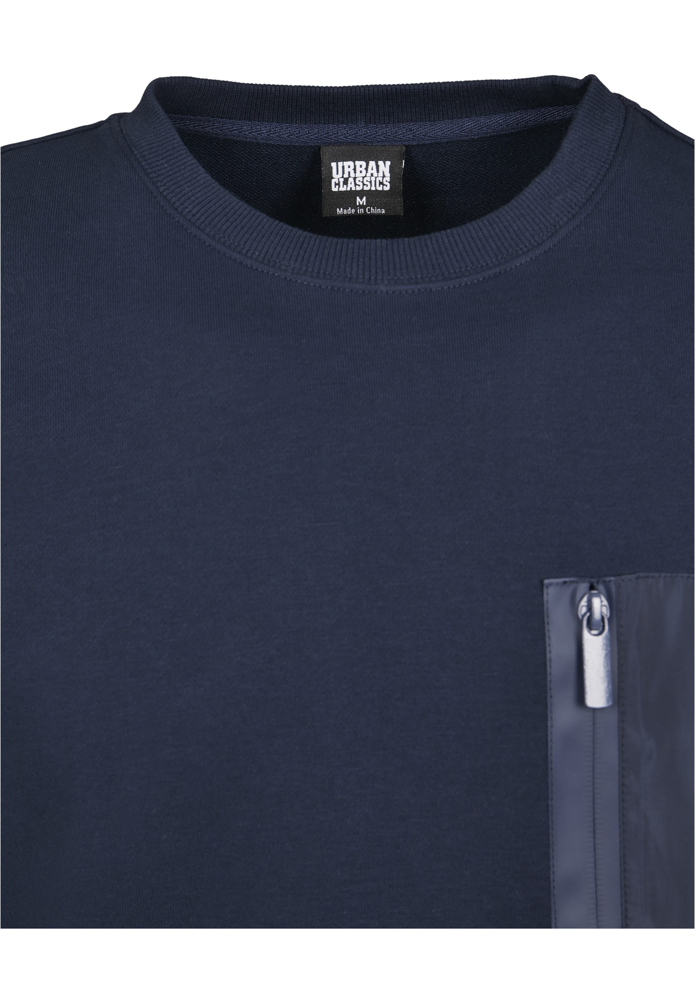 Urban Classics Mikina - Modrá